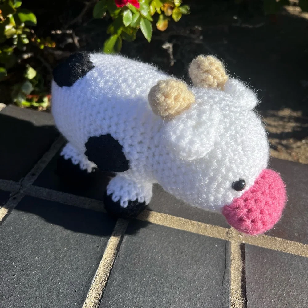 Hand Crocheted Tilly the Cow! - Picture 9 of 10